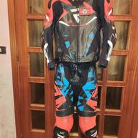Tuta Pelle Rebelhorn "inferno" nuova TG. 48