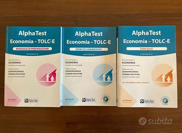  Alpha Test. Economia. Tolc-E