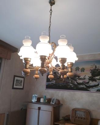 Lampadario sala con 8 punti luce