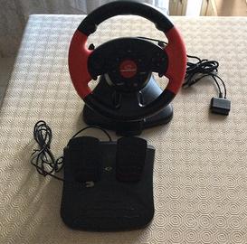 Volante e pedali per console e pc