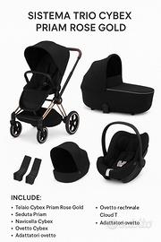 Cybex - Collezione Platinum: Trio Priam Rose Gold