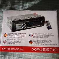 Majestic Car Audio System Mechless Sa 400 Bt/usb/a