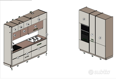 Cucina modello Young ditta Stosa cucine