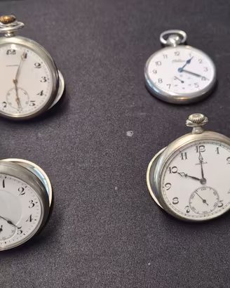Orologi di tasca (Omega, Longines e Perseo)