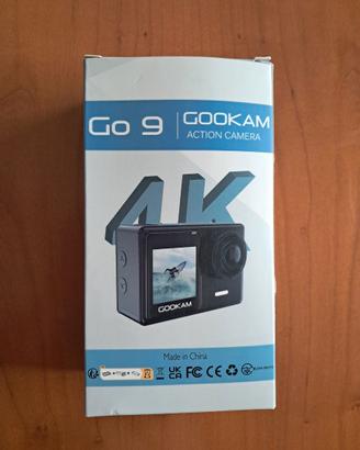 Fotocamera subqcquea Gookam Go 9 nuova