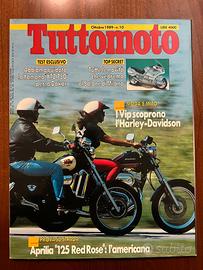 Rivista Tuttomoto ottobre 1989