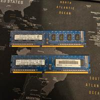 RAM DDR3 4GB 1600MHz