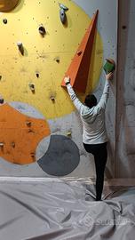 Struttura palestra di arrampicata