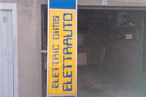 insegna elettrauto luminosa