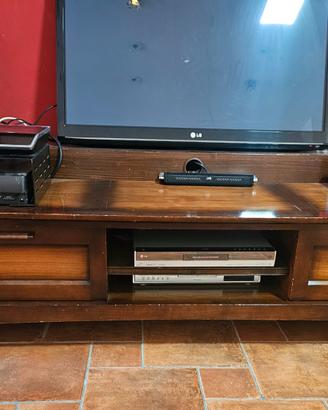 Mobile porta TV in legno massello