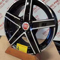 4 Cerchi In Lega NUOVI da 14 Per Fiat 500 Panda Ec