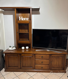 Mobile soggiorno in legno massiccio Usato 3620/U