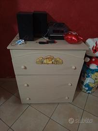 fasciatoio con vaschetta bagno 