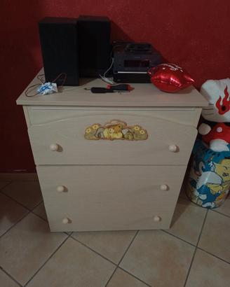 fasciatoio con vaschetta bagno 