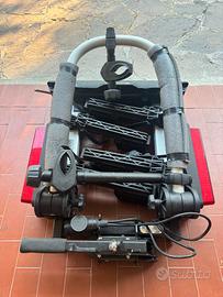 Portabici Westfalia da gancio di traino