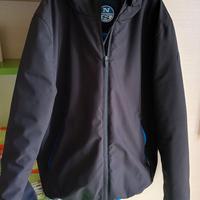 giacca invernale con cappuccio blu, North Sails