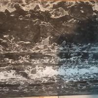 Marmo pianale nero marquina o portoro di Carrara