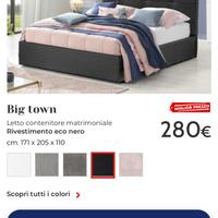 *VENDUTO*_LETTO CONTENITORE MATRIMONIALE