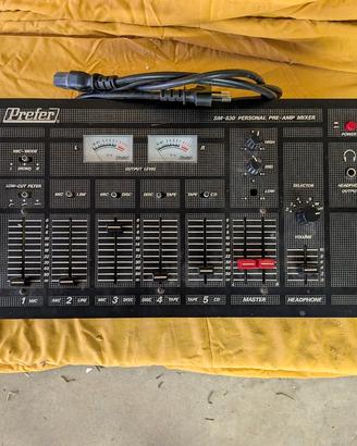 mixer audio per giradischi 
