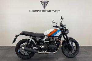 TRIUMPH Speed Twin 900 Pure White/Blue/Orange Abs