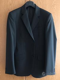 Nuovo Blazer Black Elegante Uomo tg 46