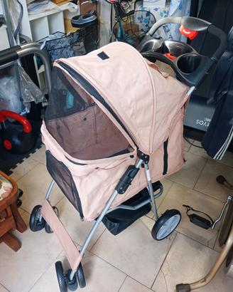 Passeggino pieghevole per cani  Costway 