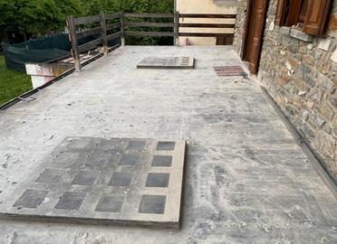 Piastre in vetrocemento