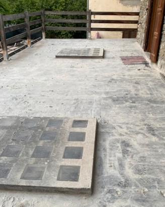 Piastre in vetrocemento