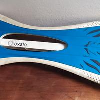Skateboard Waveboard 2 ruote  OXELO Azzurro/Bianco