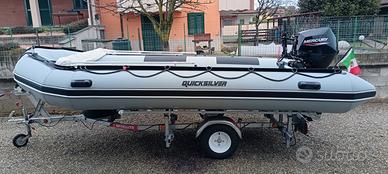 Quicksilver Sport HD470+MERCURY 25 4t+ Carrello