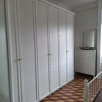 Armadio 6 ante e letto in ferro Battuto 