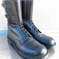 Anfibi originali E.I. cuoio nero tg. 47 del 1985