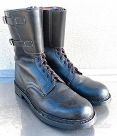 Anfibi originali E.I. cuoio nero tg. 47 del 1985