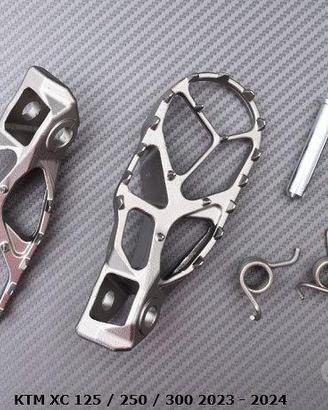 Coppia pedane KTM XC 125 / 250 / 300 2023 - 2024