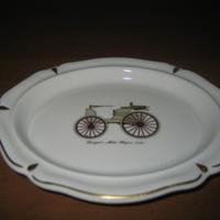 Porcellana piattino auto Duryea Motor vintage