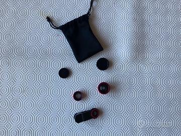 Kit 3 lenti per smartphone con clip