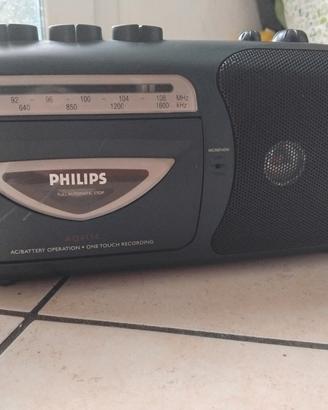 Radio Cassette Philips AQ4150/00 FM/MW Funzionante