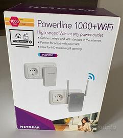 Netgear PLW1000 Powerline 3 Pezzi