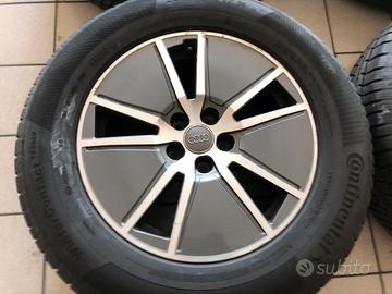Cerchi in lega 17 originali Audi Q5 con termiche