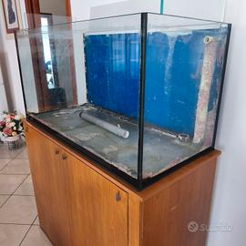Acquario Marino completo con quadro elett