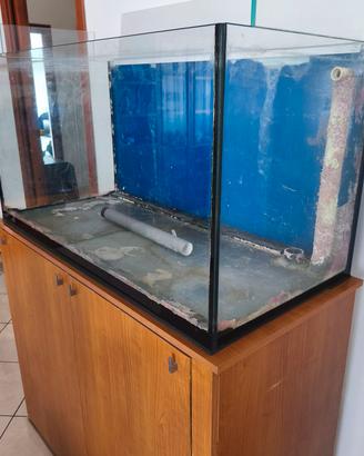 Acquario Marino completo con quadro elett