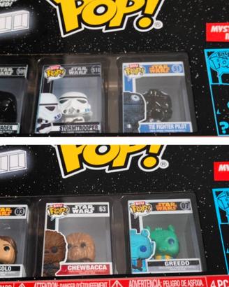 Funko Star Wars 8 personaggi-Confezioni Mai Aperte