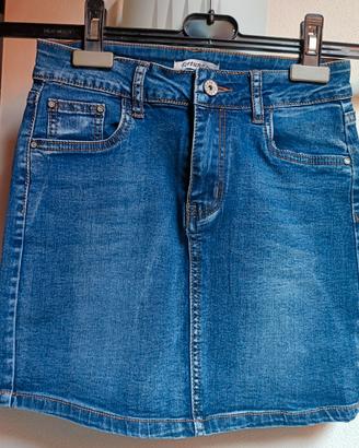 Gonna jeans 