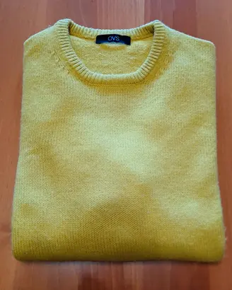 Maglione Pullover OVS Giallo Uomo taglia S