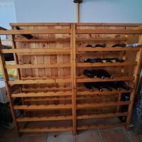 Portabottiglie in legno