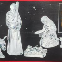 PRESEPE in CRISTALLO dell'ultima ora 