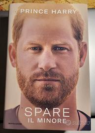 Libro  "SPARE IL MINORE" PRINCE HARRY