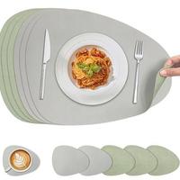 6 tovagliette  nuove KitchenBoss verdi e grigie