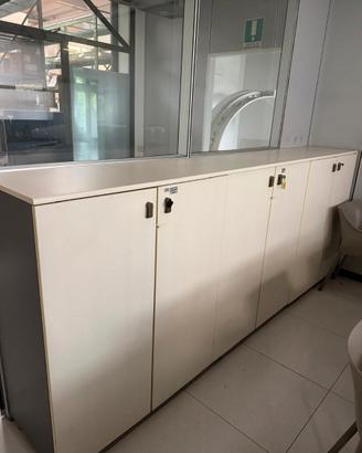 Armadio basso ufficio con serrature – mobile archi