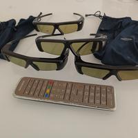 occhiali 3d Samsung + telecomando 